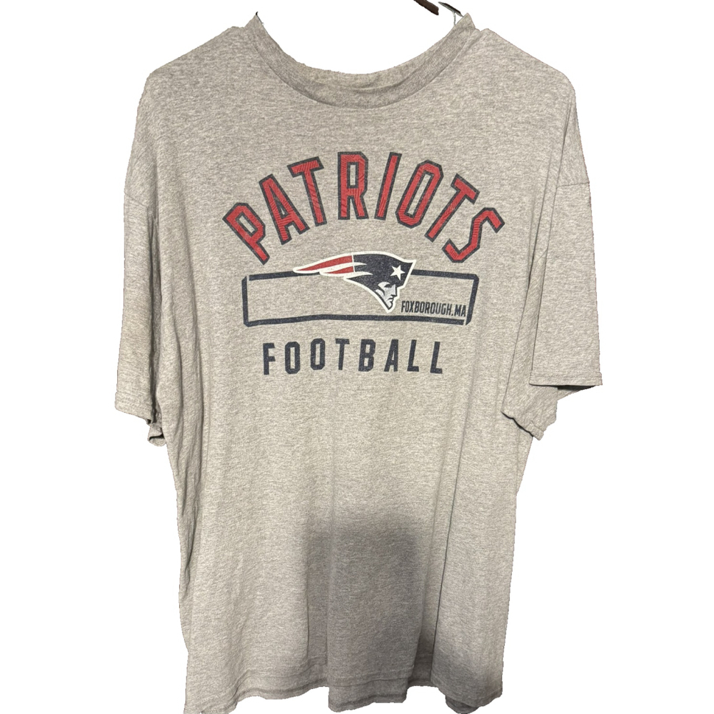 New England Patriots T-Shirt Men XL Gray T-Shirt